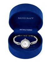 Danecraft Women's Fine Silver Plated Analog Watch