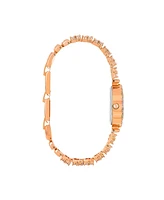 Danecraft Women's 18K Fine Rosegold Plated Analog Watch