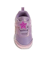 Disney Infant and Toddler Girls the Little Mermaid Hook Loop Sneakers