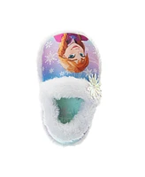 Disney Toddler and Little Girls Frozen Dual Sizes Slippers