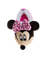 Disney Toddler and Little Girls Minnie Mouse Dual Sizes Slippers