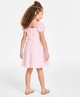 Rare Editions Toddler and Little Girls Micro Soutache Social Dress