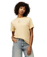 Tommy Jeans Women's Cotton Relaxed Varsity T-Shirt
