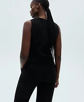 Mango Women's Buttons Detail Suit Vest