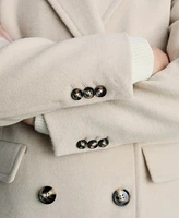 Mango Women's Double-Breasted Wool Coat