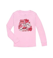 Sweet Wink Toddler Girls Howdy Valentine's Day Long Sleeve Shirt