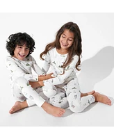 Bellabu Bear Kids Unisex Winter Forest Animals Set of 2 Piece Pajamas