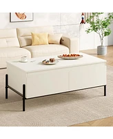 gaomon Coffee Table with Drawers