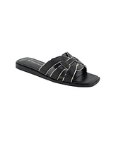 BCBGeneration Women's Meltem Slide Flat Sandals