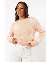 Petal and Pup Women's Charlie Flower Knit Sweater