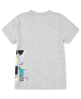 Nike Toddler and Little Boys "Just Do It" Wrap Logo Crewneck T-Shirt