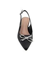 BCBGeneration Women's Donna Slingback Bow Dress Pumps