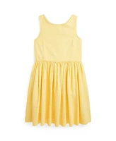 Polo Ralph Lauren Big Girls Gingham Cotton Seersucker Dress