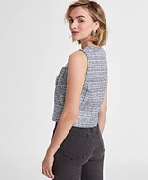 On 34th Women's Metallic Tweed Vest Top, Exclusively at Macy's