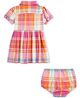 Polo Ralph Lauren Baby Cotton Madras Shirtdress