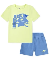 Nike Sportswear Toddler Boys "On The Move" T-Shirt & Shorts Set