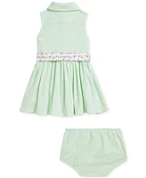 Polo Ralph Lauren Baby Belted Oxford Shirtdress