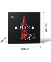 The Wine Savant Red Wine Aroma Kit, Set of 15