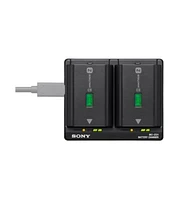 Sony Bc ZD1 Black Dual Battery Charger for Z Battery Model Np FZ100