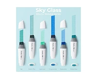 Ohuhu Molokai 6ct Sky Glass Wide Tip Alcohol Markers Y30-80402-41