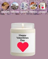 Lovery Valentine's Day Vanilla Scented Soy Wax Candle, 10 oz.