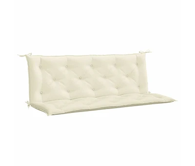 Garden Bench Cushion 59.1"x(19.7"+19.7")x2.8" Oxford Fabric