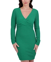 Siena Women's Textured-Knit Bodycon Dress