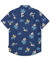 Quiksilver Big Boys Apero Classic Short-Sleeve Cotton Shirt