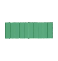 Sun Lounger Cushion Green 73.2"x22.8"x1.6" Oxford Fabric