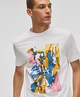 Mode of One Men's Animal Palm Regular-Fit Graphic T-Shirt, Exclusively at Macy's