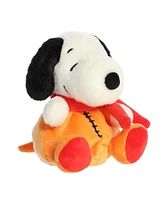 Aurora Mini Palm Pals Astronaut Snoopy Peanuts Adorable Plush Toy Orange 5