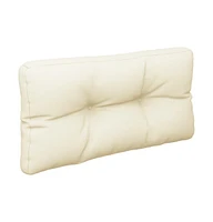 Pallet Cushion Cream 27.6"x15.7"x4.7" Fabric