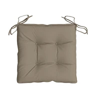 vidaXL Chair Cushions 6 pcs Taupe 19.7"x19.7"x2.8" Oxford Fabric
