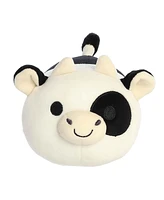 Aurora Small Bessie Black And White Mooples Squishy Plush Toy 7"