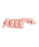 Aurora Small Wrist Wranglers Snow Corn Snake Snake Playful Plush Toy Pink 8"