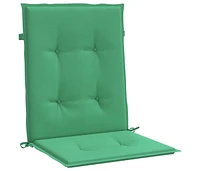 Garden Lowback Chair Cushions 2 pcs 39.4"x19.7"x1.2" Oxford Fabric