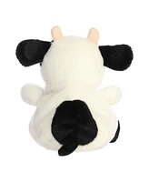 Aurora Small Party Sized Sweetie Cow Palm Pals Adorable Plush Toy White 8"