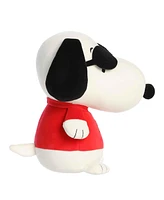 Aurora Small Squishy Joe Cool Peanuts Adorable Plush Toy White 8.5"