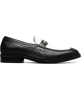 Stacy Adams Men's Prichard Moc Toe Penny Slip On Loafer