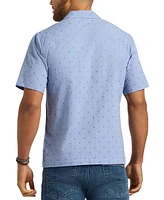 Men's Salaman Relaxed-Fit Printed Button-Down Shirt