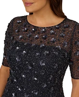 Adrianna Papell Plus Embellished Sheath Dress