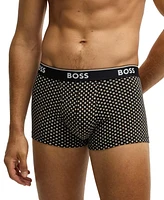 Boss by Hugo Men's 3pk. Logo Power Trunks