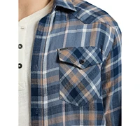 Men's Sierra Relaxed-Fit Plaid Button-Down Shirt