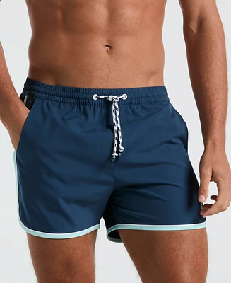 Original Penguin Men's Earl Tipped Swim Shorts