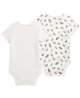 Polo Ralph Lauren Baby 2-Pk. Cotton Bear Bodysuits