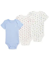 Polo Ralph Lauren Baby 3-Pk. Cotton Bodysuits