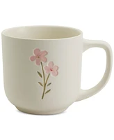 Haven Assorted Floral Stoneware Mugs, Set of 4