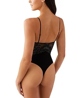 b.tempt'd by Wacoal Women's Feeling Famous Thong Bodysuit 936209