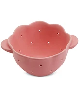 Haven 7" Scalloped Stoneware Berry Basket