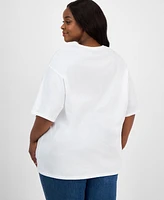 Grayson Threads, The Label Trendy Plus Mykonos Graphic T-Shirt